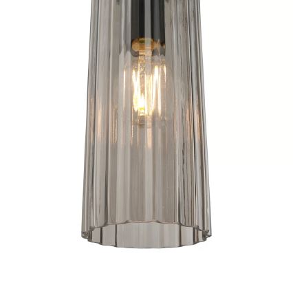 Nordlux - Viseći luster MIELLA na kabelu 1xE27/25W/230V u zadimljenoj boji