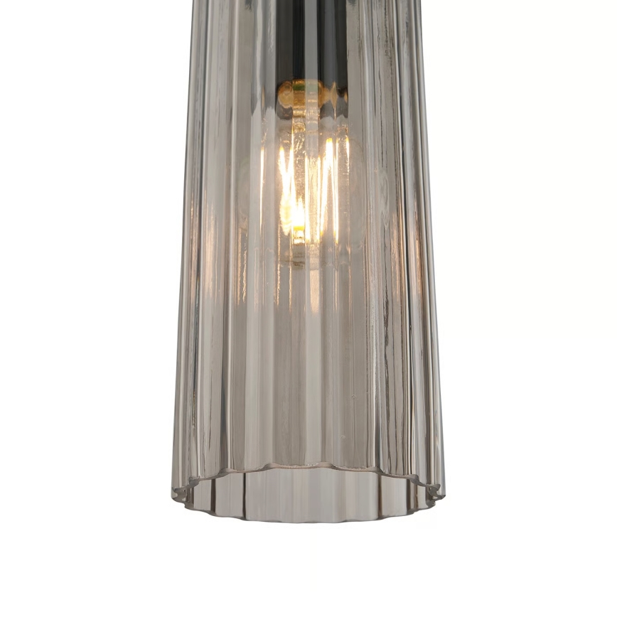 Nordlux - Viseći luster MIELLA na kabelu 1xE27/25W/230V u zadimljenoj boji