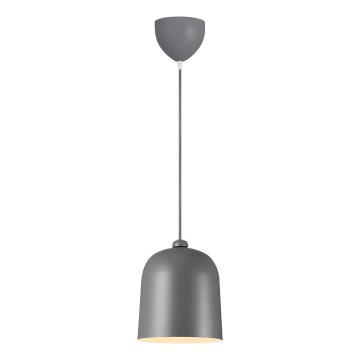 Nordlux - Viseći luster na kabelu ANGLE 1xE27/25W/230V siva