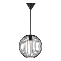 Nordlux - Viseći luster na kabelu BERONI 1xE27/60W/230V crna Ø 35 cm
