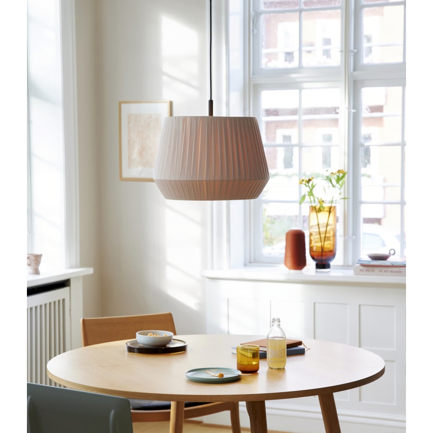 Nordlux - Viseći luster na sajli DICTE 1xE27/60W/230V pr. 40 cm bež