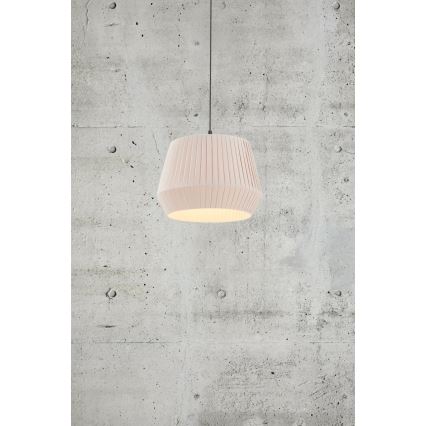 Nordlux - Viseći luster na sajli DICTE 1xE27/60W/230V pr. 40 cm bež