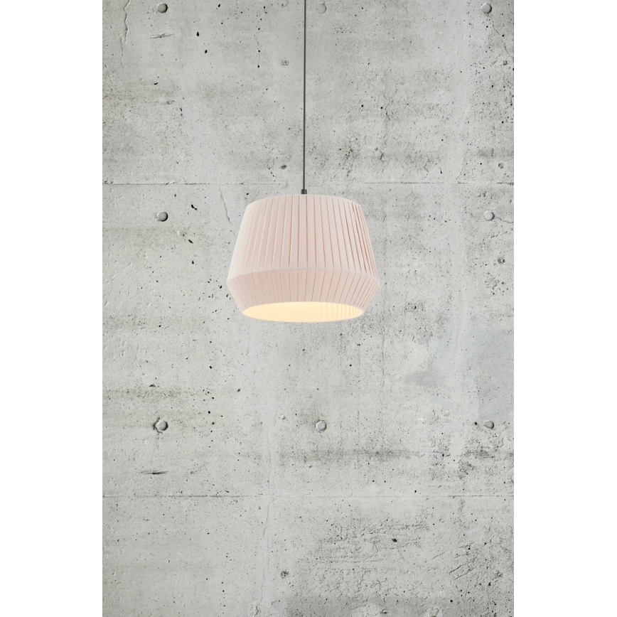 Nordlux - Viseći luster na sajli DICTE 1xE27/60W/230V pr. 40 cm bež