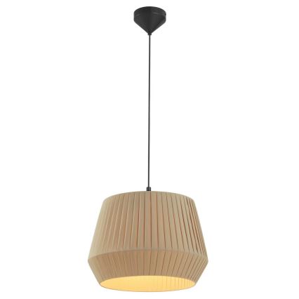 Nordlux - Viseći luster na sajli DICTE 1xE27/60W/230V pr. 40 cm bež
