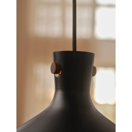 Nordlux - Viseći luster na sajli DORINA 1xE27/60W/230V crni