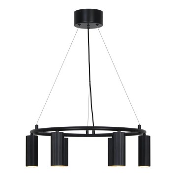 Nordlux - Viseći luster na sajli VICO 6xGU10/5W/230V crna