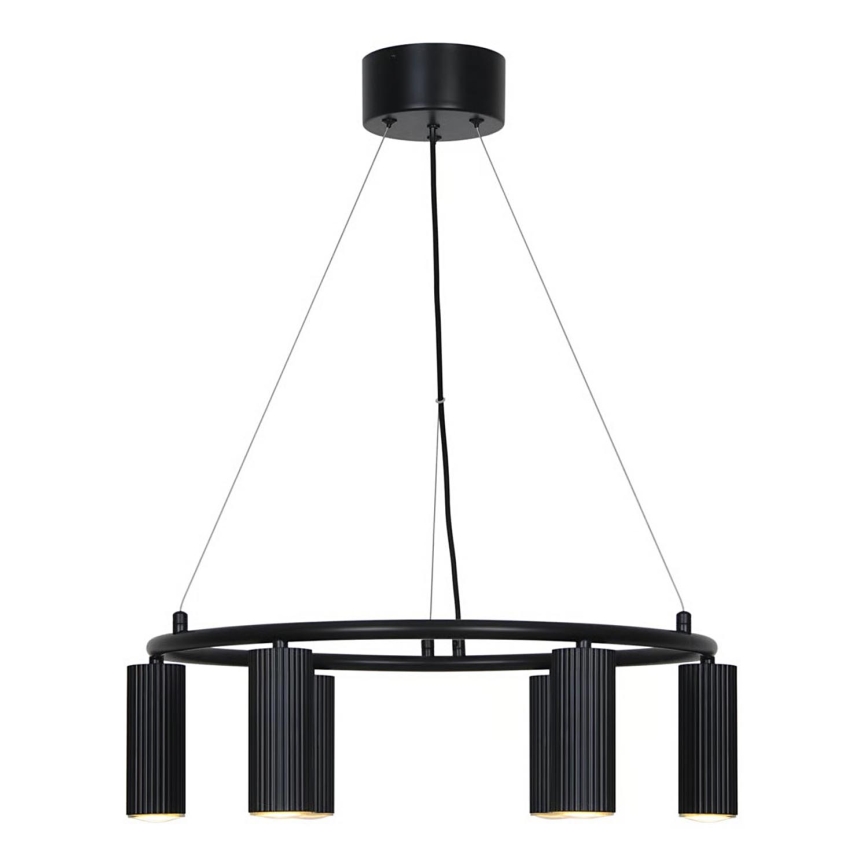 Nordlux - Viseći luster na sajli VICO 6xGU10/5W/230V crna