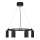 Nordlux - Viseći luster na sajli VICO 6xGU10/5W/230V crna