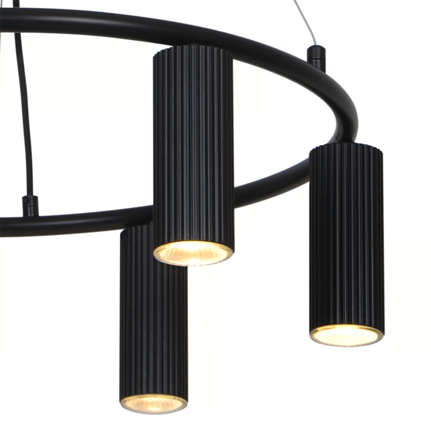 Nordlux - Viseći luster na sajli VICO 6xGU10/5W/230V crna