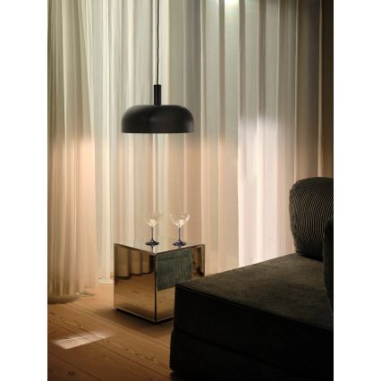 Nordlux - Viseći luster SANDRO na kabelu 1xE27/15W/230V, promjera 40 cm, crne boje