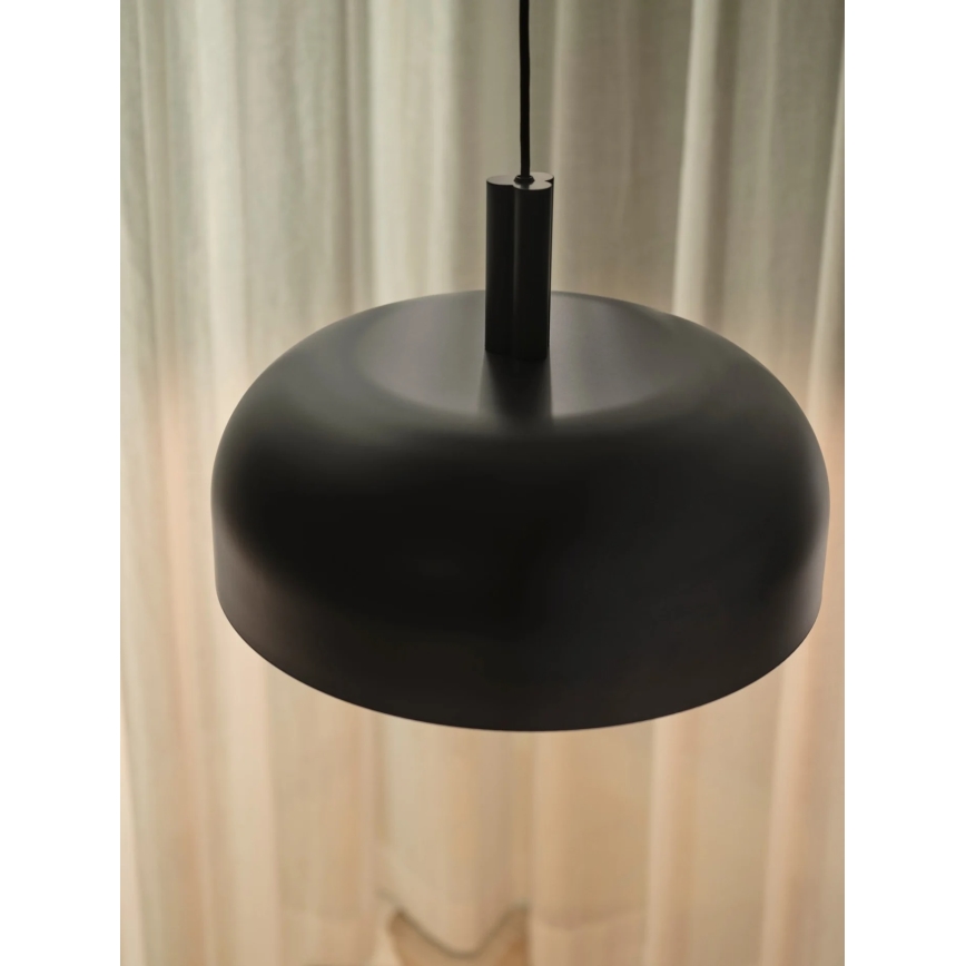 Nordlux - Viseći luster SANDRO na kabelu 1xE27/15W/230V, promjera 40 cm, crne boje
