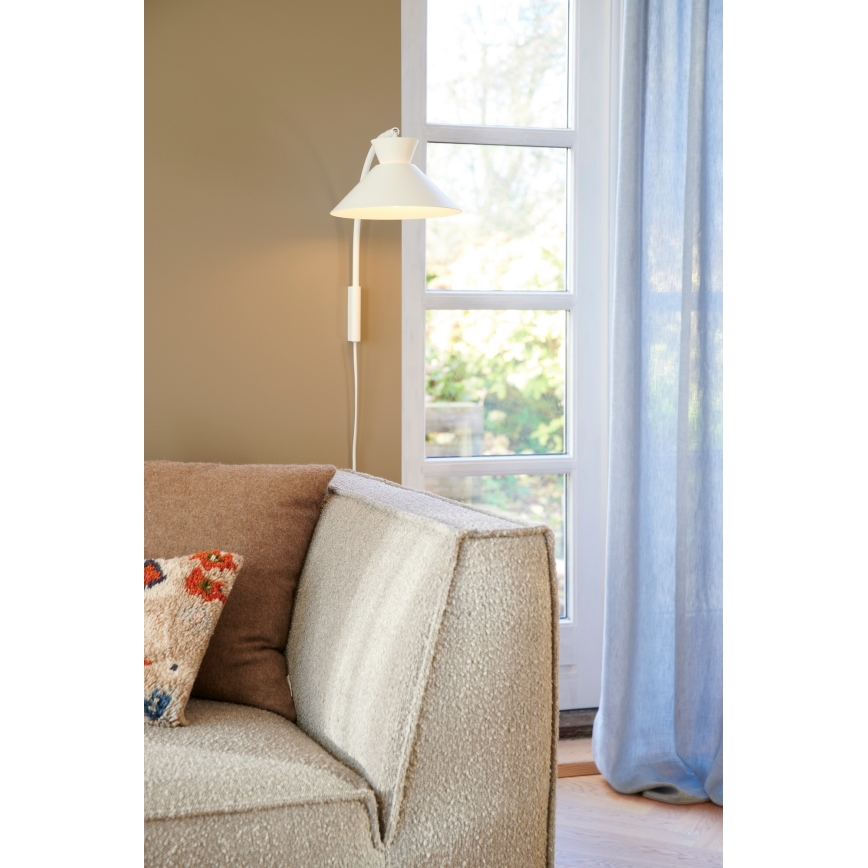 Nordlux - Zidna lampa DIAL 1xE27/40W/230V bijela