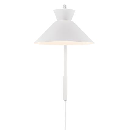 Nordlux - Zidna lampa DIAL 1xE27/40W/230V bijela