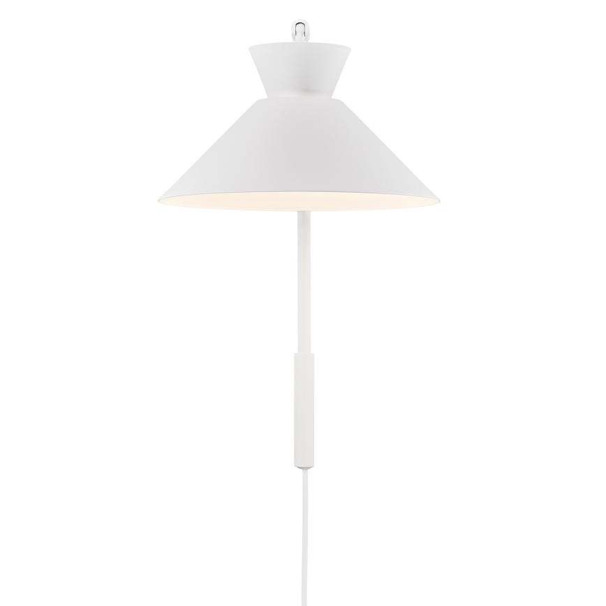 Nordlux - Zidna lampa DIAL 1xE27/40W/230V bijela