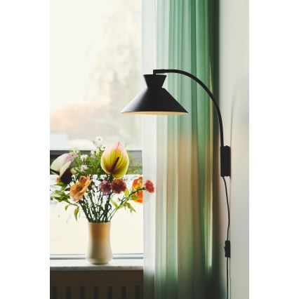 Nordlux - Zidna lampa DIAL 1xE27/40W/230V crna