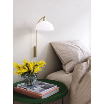 Nordlux - Zidna lampa ELLEN 1xE14/40W/230V zlatna