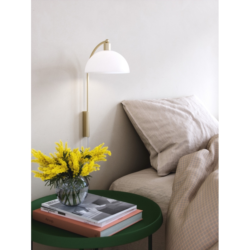 Nordlux - Zidna lampa ELLEN 1xE14/40W/230V zlatna