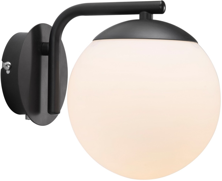 Nordlux - Zidna lampa GRANT 1xE14/40W/230V crna