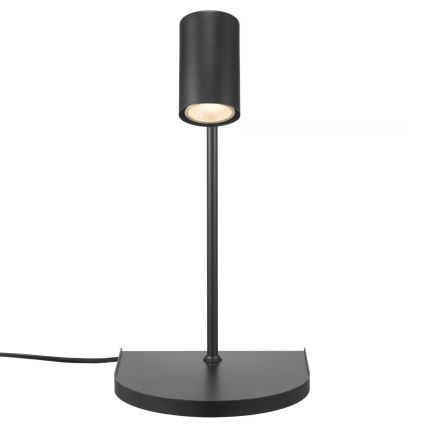 Nordlux - Zidna lampa s policom CODY 1xGU10/15W/230V crna