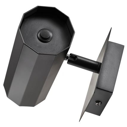 Nordlux - Zidna reflektorska svjetiljka ALANIS 1xGU10/15W/230V crna