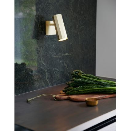 Nordlux - Zidna reflektorska svjetiljka ALANIS 1xGU10/15W/230V zlatna