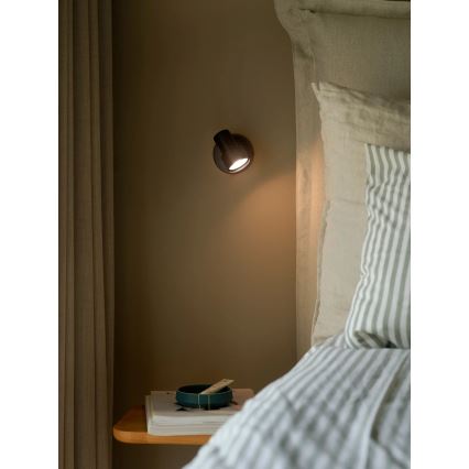 Nordlux - Zidna reflektorska svjetiljka BOSTON 1xGU10/5W/230V crna