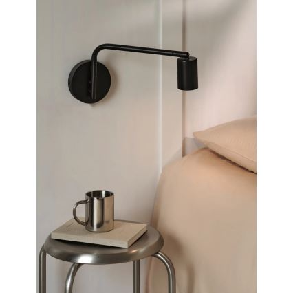 Nordlux - Zidna reflektorska svjetiljka EXPLORE 1xGU10/5W/230V crna