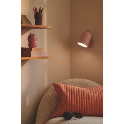 Nordlux - Zidna reflektorska svjetiljka GASTON 1xE27/15W/230V ružičasta