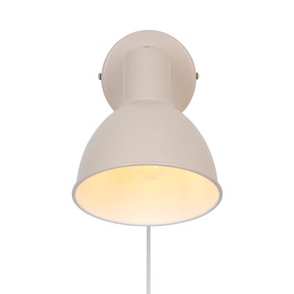 Nordlux - Zidna reflektorska svjetiljka POP 1xE27/18W/230V bež