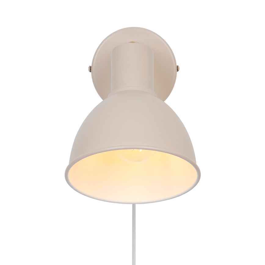 Nordlux - Zidna reflektorska svjetiljka POP 1xE27/18W/230V bež