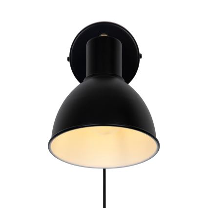 Nordlux - Zidna reflektorska svjetiljka POP 1xE27/18W/230V crna/zlatna