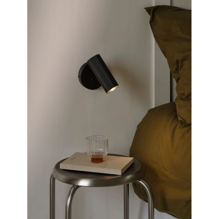 Nordlux - Zidna reflektorska svjetiljka VICO 1xGU10/5W/230V crna