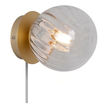 Nordlux - Zidna svjetiljka CHISELL 1xE14/25W/230V mesing