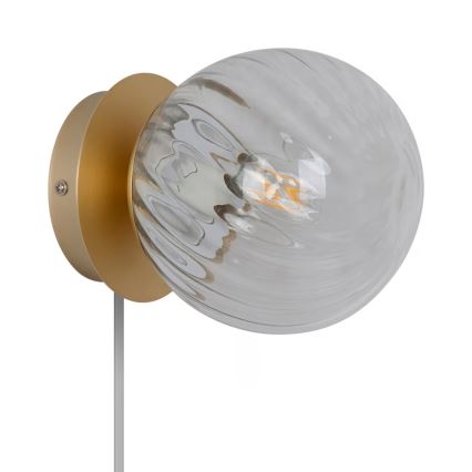 Nordlux - Zidna svjetiljka CHISELL 1xE14/25W/230V mesing
