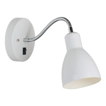 Nordlux - Zidna svjetiljka CYCLONE 1xE14/15W/230V bijela