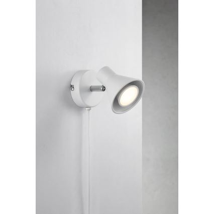 Nordlux - Zidna svjetiljka EIK 1xGU10/35W/230V bijela
