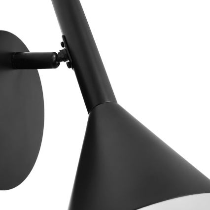 Nordlux - Zidna svjetiljka KELVIS 1xGU10/12W/230V crna