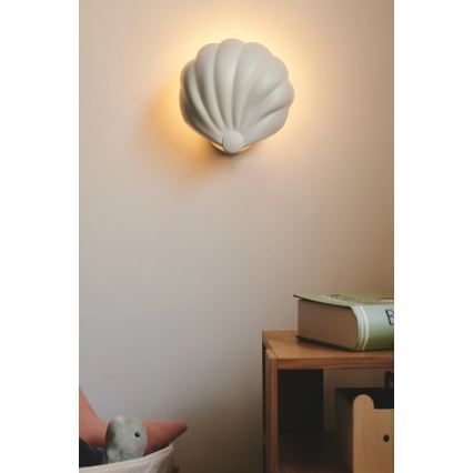 Nordlux - Zidna svjetiljka KONCHI 1xE14/25W/230V bijela