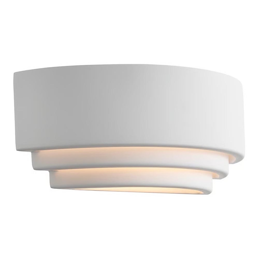 Nordlux - Zidna svjetiljka LANCIO 1xE14/25W/230V bijela