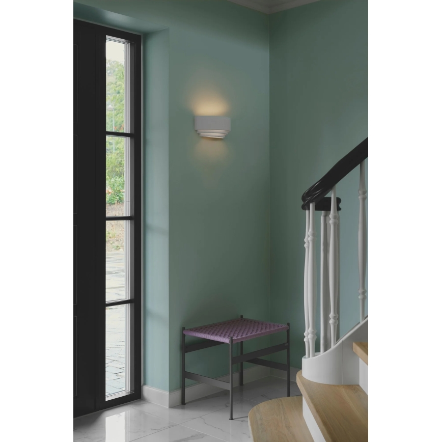 Nordlux - Zidna svjetiljka LANCIO 1xE14/25W/230V bijela