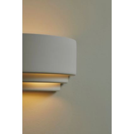 Nordlux - Zidna svjetiljka LANCIO 1xE14/25W/230V bijela