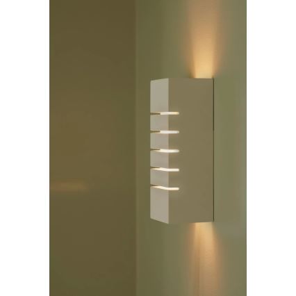 Nordlux - Zidna svjetiljka LANCIO 1xG9/5W/230V bijela