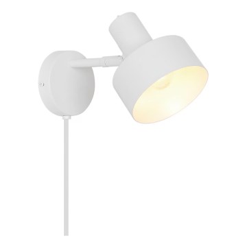 Nordlux - Zidna svjetiljka MATIS 1xE27/15W/230V bijela