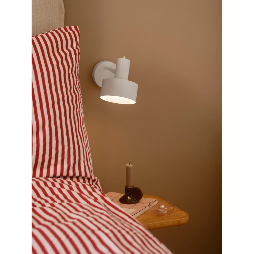 Nordlux - Zidna svjetiljka MATIS 1xE27/15W/230V bijela