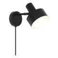 Nordlux - Zidna svjetiljka MATIS 1xE27/15W/230V crna