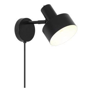 Nordlux - Zidna svjetiljka MATIS 1xE27/15W/230V crna