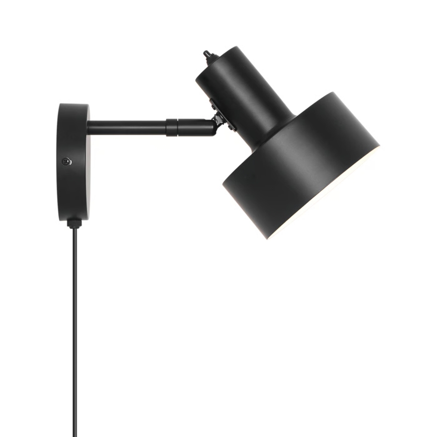 Nordlux - Zidna svjetiljka MATIS 1xE27/15W/230V crna