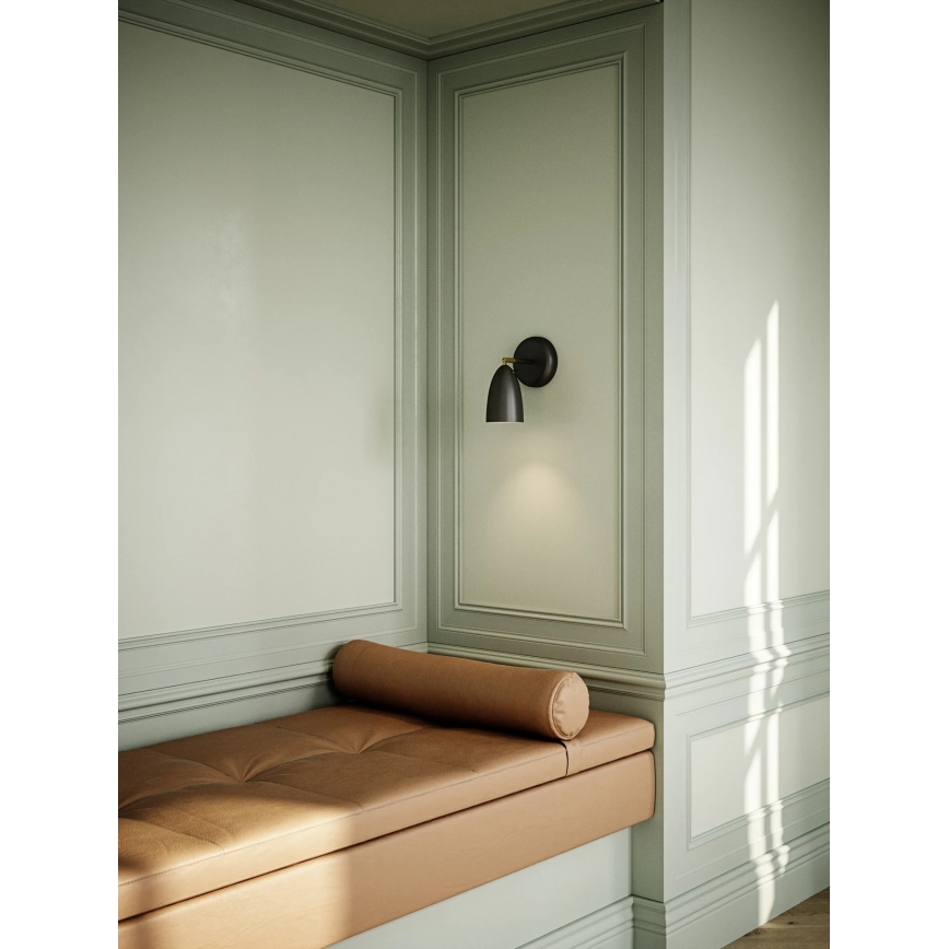 Nordlux - Zidna svjetiljka NEXUS 1xGU10/6W/230V crna