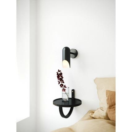 Nordlux - Zidna svjetiljka ROCHELLE 1xGU10/8W/230V crna