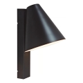 Nordlux - Zidna svjetiljka sa USB WILMER 1xE14/40W/230V crna